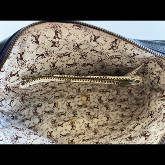 Celine Carriage crossbody Vintage black bag - Picture 9 of 9